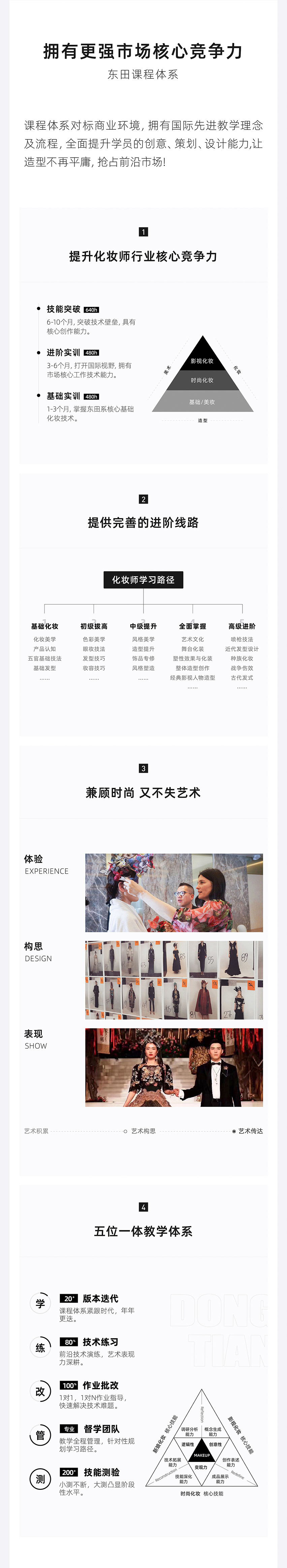 提供完善的进阶线路